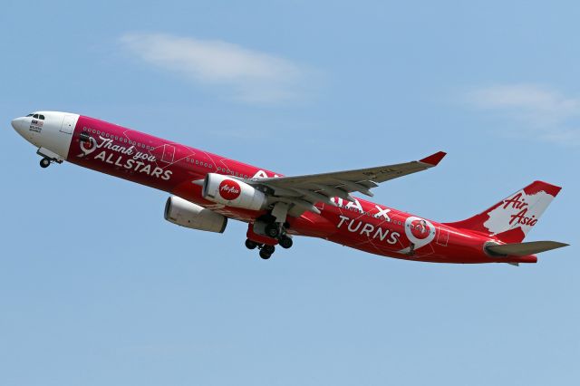 Airbus A330-300 (9M-XXA) - "Turns 9" livery