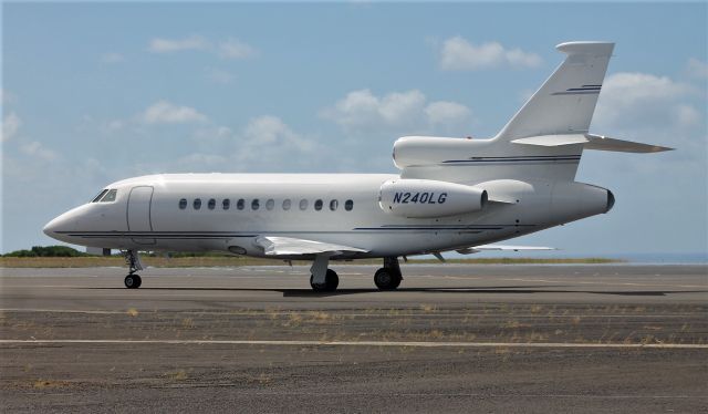 Dassault Falcon 900 (N240LG) - Aeroporto de Santa Maria - LPAZ - Açores 02/09/2020