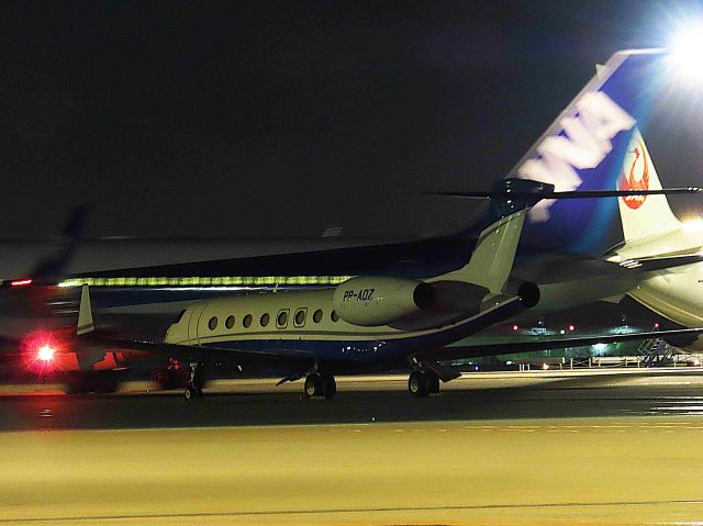 Gulfstream Aerospace Gulfstream G650 (PP-ADZ) - I took this picture on Nov 29, 2019.