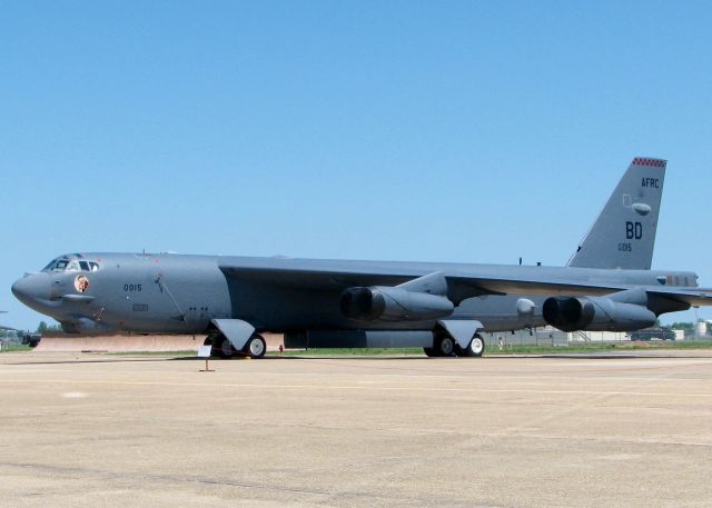 Boeing B-52 Stratofortress (60-0015) - At Barksdale Air Force Base. 