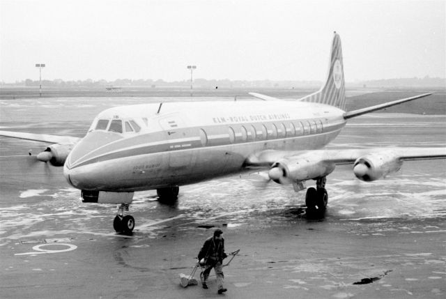 VICKERS Viscount (PH-VIB) - 1965 at Düsseldorf (EDDL)