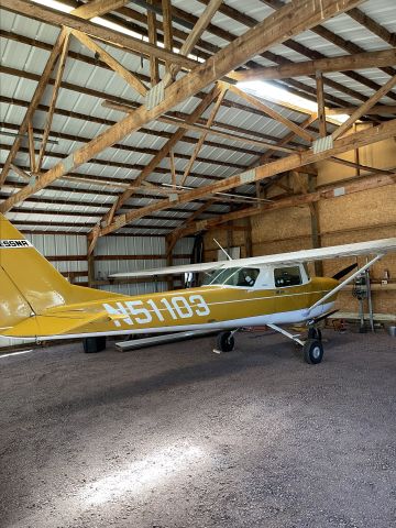 Cessna Commuter (N51103) - In the hangar, in Solon Springs.