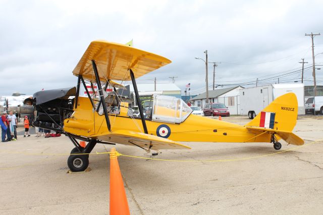 OGMA Tiger Moth (NX82CZ) - NX82CZ- A newly restored Tiger Moth sitting on the ramp!