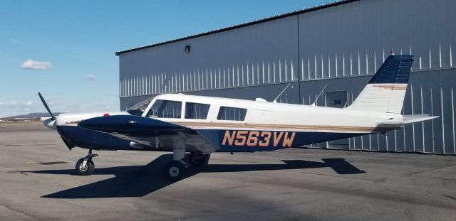 Piper Saratoga (N563VW) - N563VW on the ramp at KHSV.