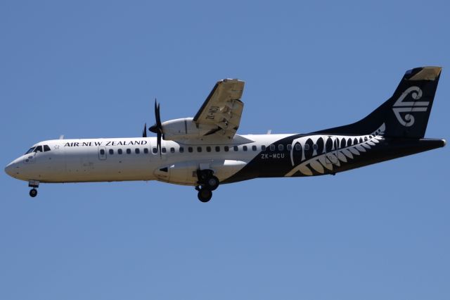 Aerospatiale ATR-72-500 (ZK-MCU) - on 28 December 2019