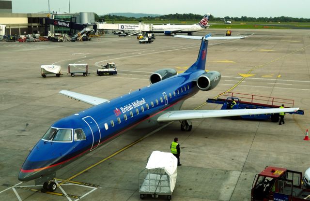 Embraer ERJ-145 (G-RJXE) - 2004 - BMI still an international Airline: and a good one!