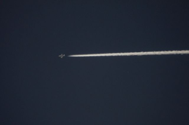 Martin WB-57 (NASA926) - NASA-926 chasing the eclipse just prior to "total"