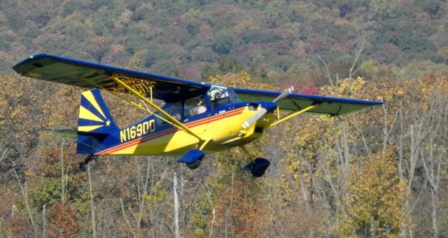 CHAMPION Sky-Trac (N169DD) - On short final is this 2001 American Champion Citibria Sky-Trac in the Autumn of 2022.