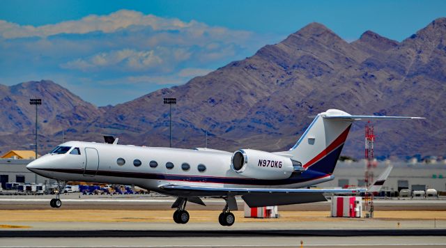 Gulfstream Aerospace Gulfstream IV (N970KG) - N970KG 1998 GULFSTREAM AEROSPACE G-IV s/n 1356 - Las Vegas - McCarran International (LAS / KLAS)br /USA - Nevada, April 29, 2016br /Photo: Tomás Del Coro