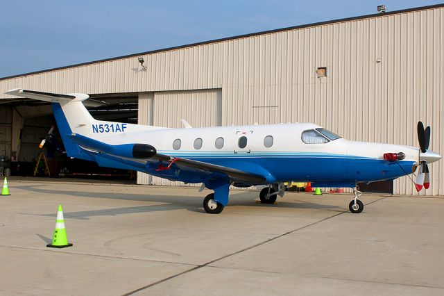 Pilatus PC-12 (N531AF) - Planesense