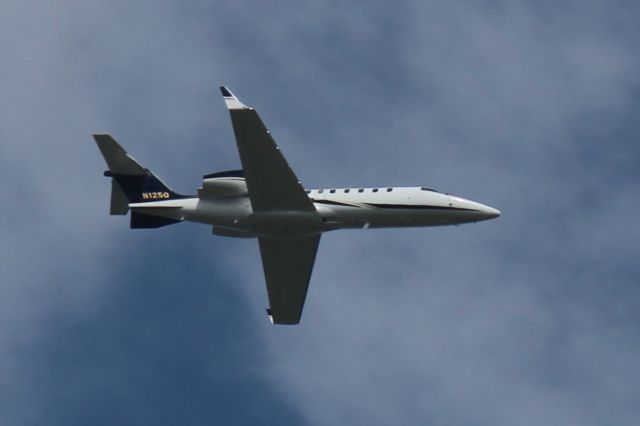 Learjet 45 (N1250) - Landing Runway: 16. IFR. Squawk 5355. Taken on 8/02/2018.