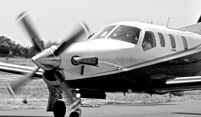 Socata TBM-850 (N602GG) - A once local TBM 850. Beast of a plane