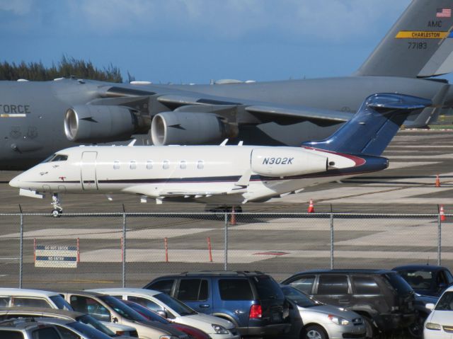 Bombardier Challenger 300 (N302K)