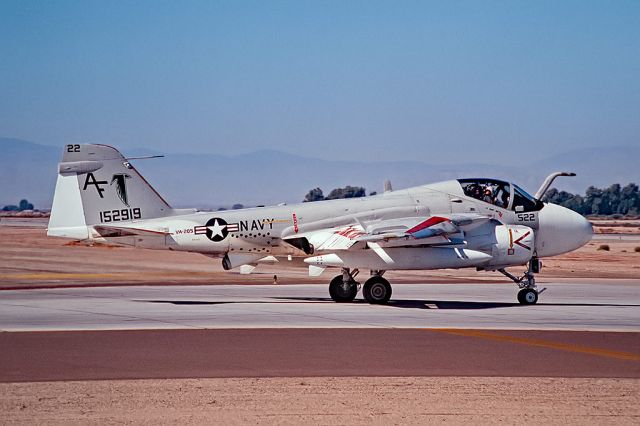 15-2919 — - SALTY 56 about to take the active at NAF El Centro November 1991.