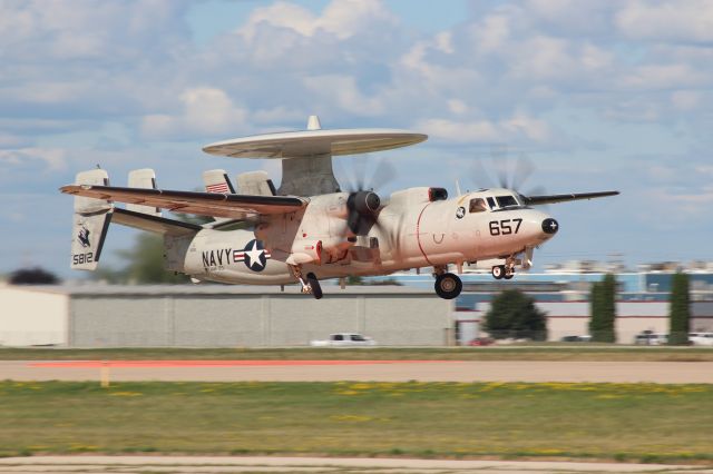 — — - "Over the Orange Runway Marker"br /br /E-2C Hawkeye Early Carrier Warning Squadron 12 - Atlantic Fleet. 