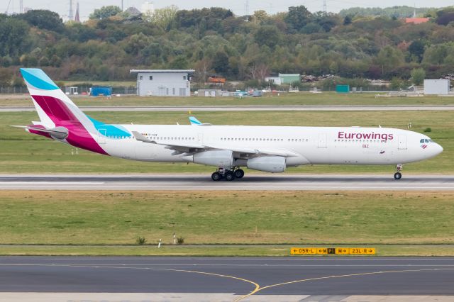 Airbus A340-300 (OO-SCW) - 31.08.2018