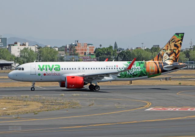 Airbus A320 (XA-VIE) - Viva Aerobus / Airbus A320-271N - MSN 8175 / XA-VIE "Tecate Pa'l Norte 2019" / MMMX 04/2019