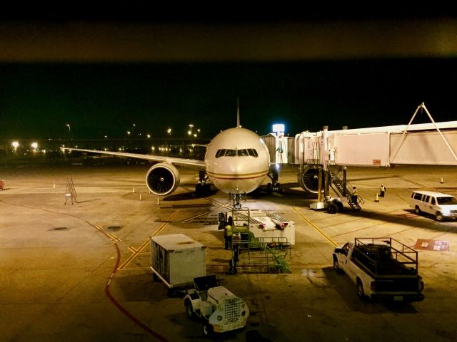 BOEING 777-200LR — - Taken from the D Terminal when the aircraft was at the gate.