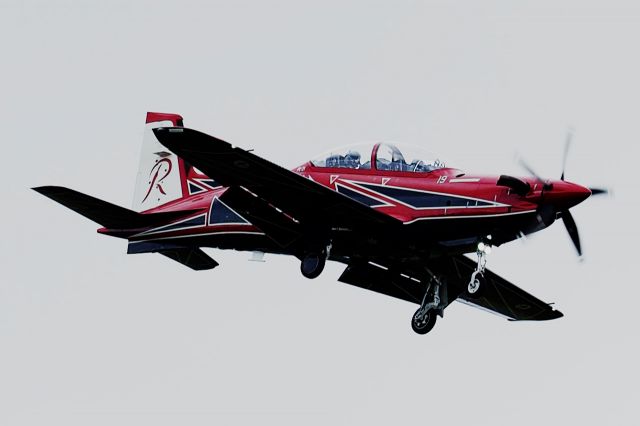 Pilatus PC-21 (A54019) - Pilatus PC-21 cn 252. RAAF serial A54-019,  2 FTS RAAF Base Pearce in the Roulettes scheme. 15 September 2021.