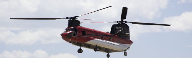 N947CH — - Coming into Boulder Municipal Airport (KBDU) following a sortie on the Cold Springs Fire on 7/11/2017. Photo by n810 Visual Art & Design (me)