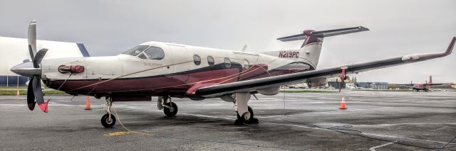 Pilatus PC-12 (N219PC) - Ryan Air Apron, Anchorage International Airport