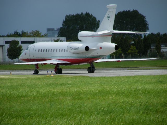 TC-MMG — - TC-MMG Falcon 900EX CN 161  HEX CODE 4BB5A7 AT SHANNON 23/09/10