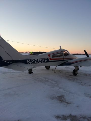 Cessna 310 (N2282F) - Fast walk around at -10F