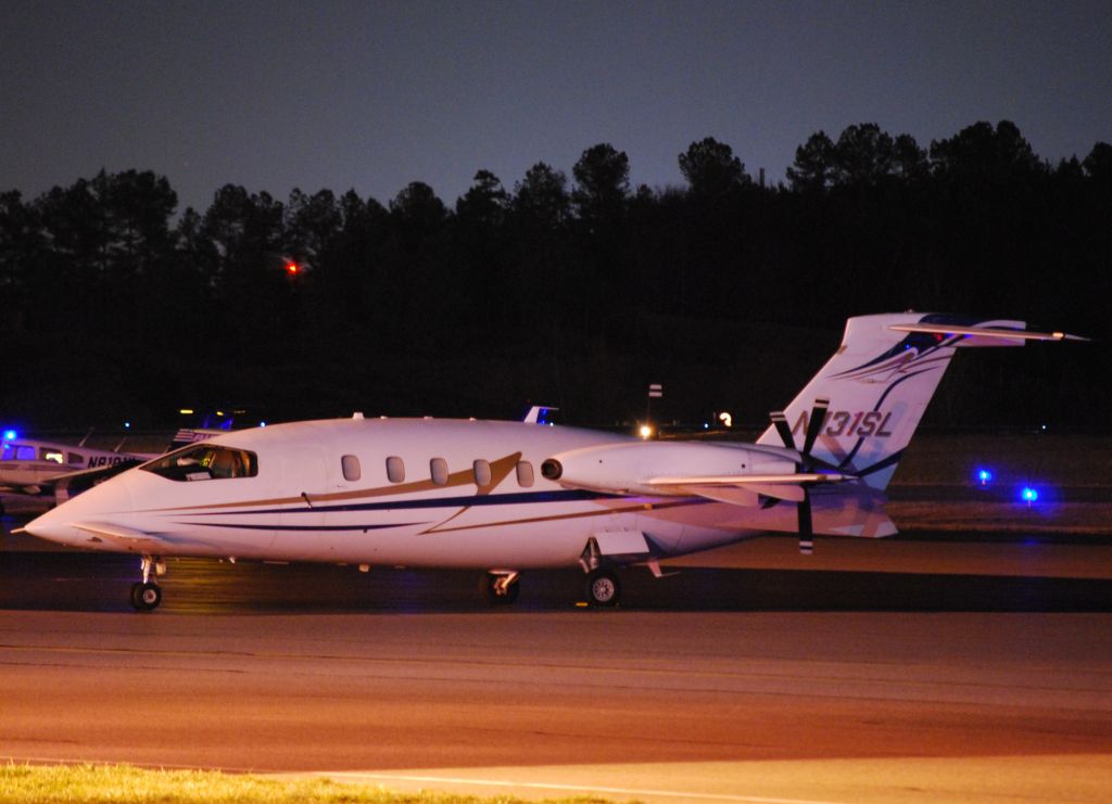 Piaggio P.180 Avanti (N131SL) - ACE FLIGHT SERVICE LLC at KJQF - 2/5/11