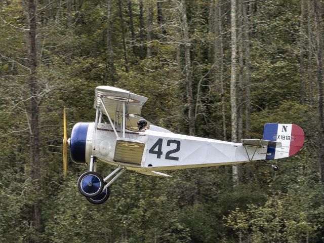 N1918C — - Nieuport 17 by Robert A Garcia.br /Image taken at the Biplanes and Brews WWI Air Show presented by the Military Aviation Museum.br /2019-10-06br /  