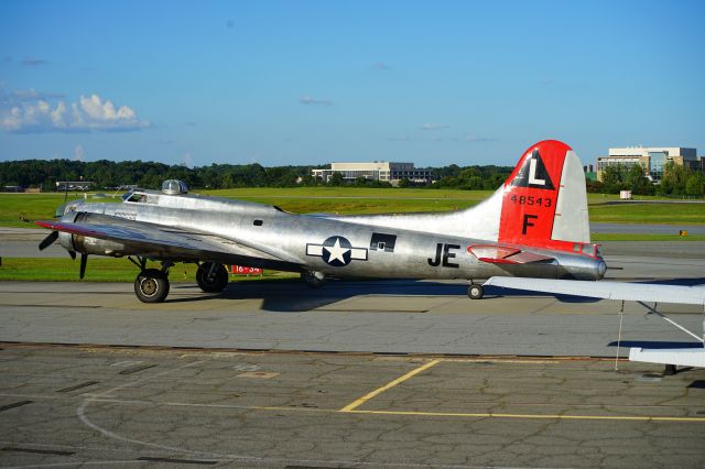 Boeing B-17 Flying Fortress (L48543F) - This is a B-17 War bird that was stationed at PDK airport for several days.  You could pay to go up in the air in the gorgeous machine