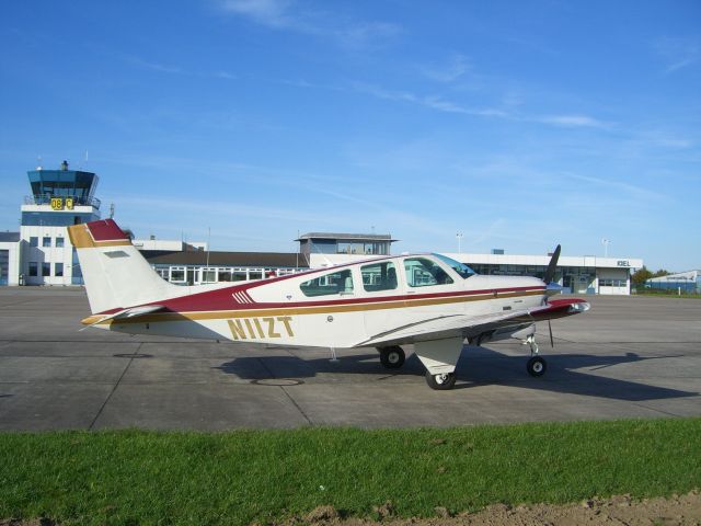 Beechcraft Bonanza (33) (N11ZT) - From a flight to Kiel EDHK in June 2005