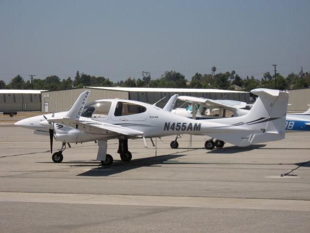 Diamond Twin Star (N455AM) - Parked at Fullerton