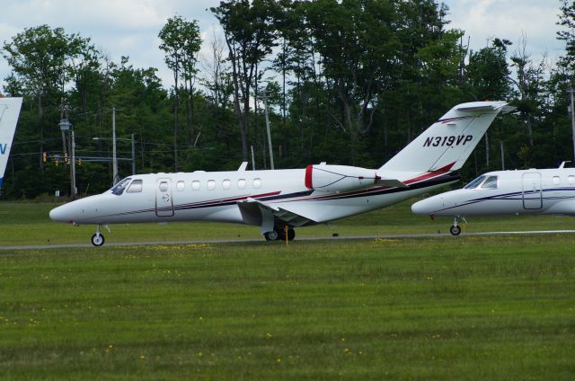 Cessna Citation CJ3 (N319VP) - Stopped in at KMPO. Pocono 400 was running.