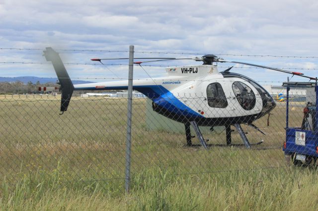 MD Helicopters MD 500 (VH-PLJ) - Grounded at Cambridge Aerodrome