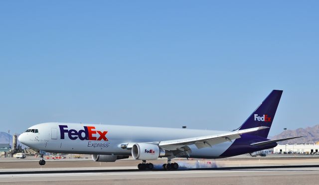 BOEING 767-300 (N114FE) - N114FE Federal Express (FedEx) 2015 Boeing 767-3S2F(ER) c/n 42712 "Jade" - Las Vegas - McCarran International Airport (LAS / KLAS)<br>USA - Nevada May 10, 2015<br>Photo: Tomás Del Coro