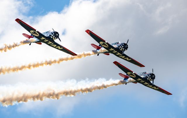 North American T-6 Texan — - Titan aerobatic team 