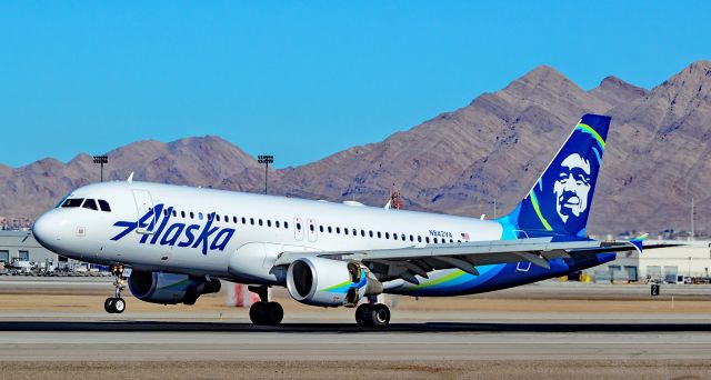 Airbus A320 (N842VA) - N842VA Alaska Airlines Airbus A320-214 s/n 4805 - Ex Virgin America br /br /Las Vegas - McCarran International (LAS / KLAS)br /USA - Nevada,  January 18, 2019br /Photo: TDelCoro