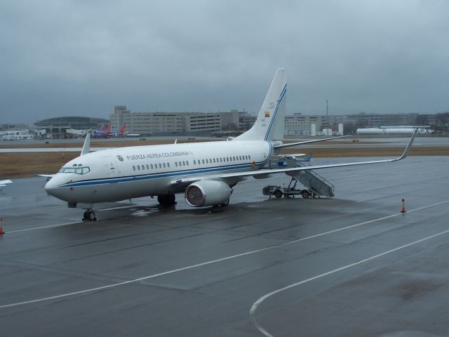 Boeing 737-700 (FAC1) - FAC0001 pays another visit to PVD and its overcast again!