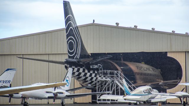 Boeing 737-200 (N732HV) - Ex. OzJet (VH-OBN), Purchased by Polytechnic West TAFE back in 2010 when the airline went under. Now used as a trainer for Engineering, Cabin Crew and Ground Staff. Its rumoured the aircraft was then illegally flown from Perth (YPPH) to Jandakot (YPJT) where the pilots then immediately jumped on a one way flight out of Australia.