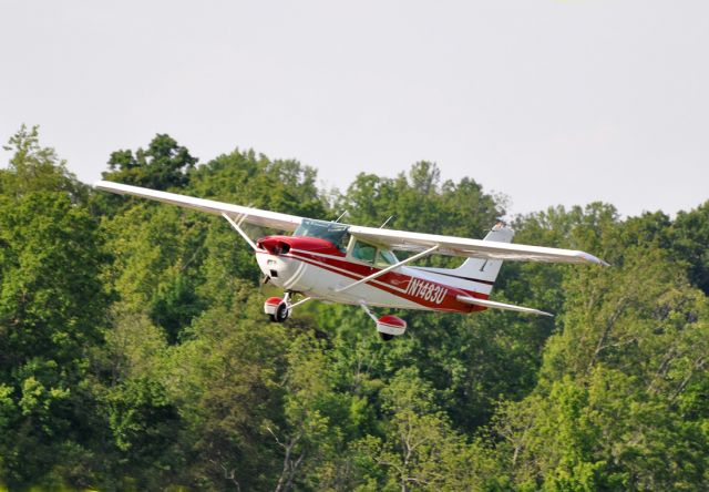 Cessna Skyhawk (N1483U) - N1483U leaving KGCY to KMOR