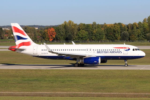 Airbus A320 (G-EUYX)