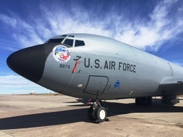 Boeing C-135FR Stratotanker (63-8876) - KC-135R from Alaska ANG.