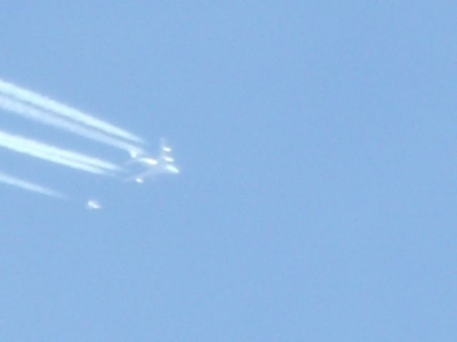 Boeing 747-200 — - Was flying over North of Edwards assumed to be from Mojave with F-16 shadow for photos or evaluation