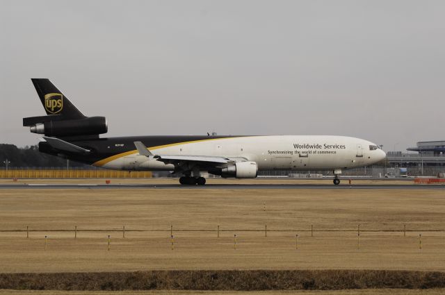 Boeing MD-11 (N291UP) - Departure at NRT Airport R/W16R on 2012/01/01