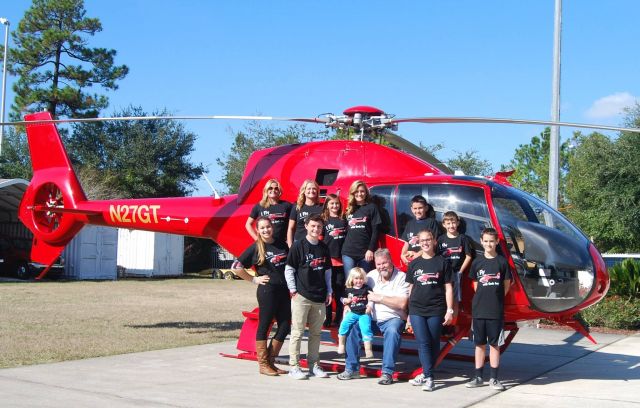 Eurocopter EC-120 Colibri (N27GT) - Nieces, great neieces and great nephews fly with Uncle Guy.