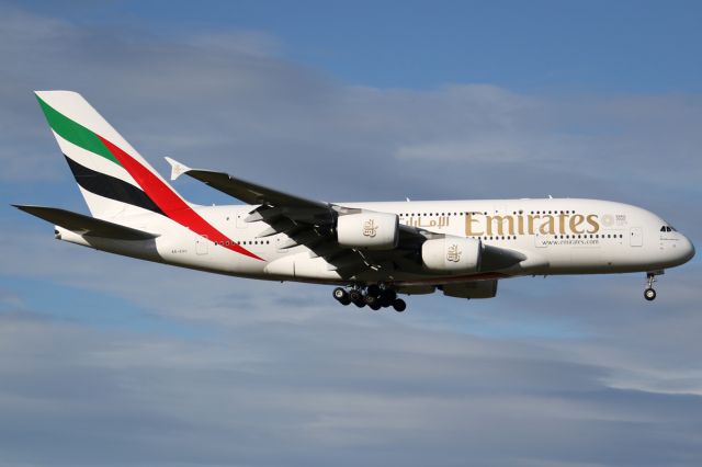 Airbus A380-800 (A6-EUU) - on 11 July 2019