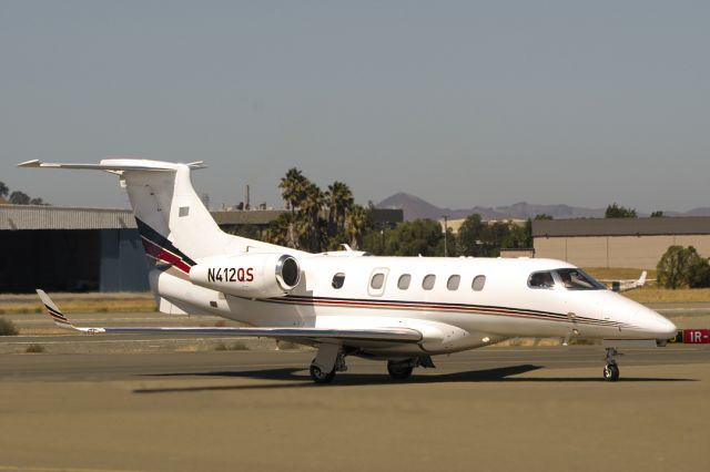 Embraer Phenom 300 (N412QS) - NetJets Embraer EMB-505, Phenom 300 at Buchanan Field Airport, Concord,  CA. September 2021.