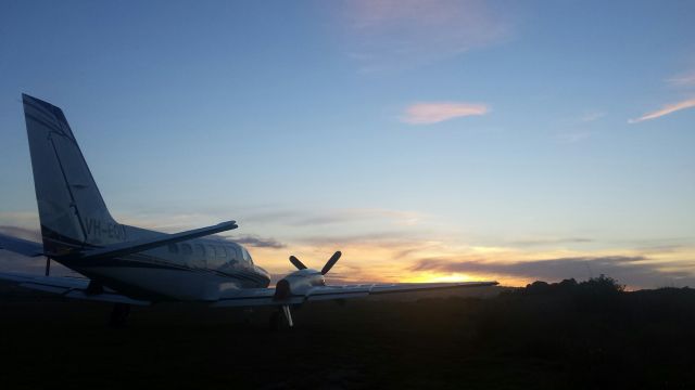 Cessna Conquest 2 (VH-EQU) - Barnbougle Dunes, TAS, Australia