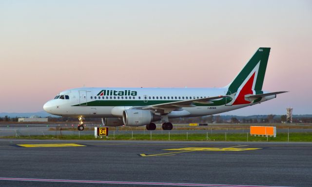 Airbus A319 (I-BIMA) - Alitalia Airbus A319-112 I-BIMA in Roma Fiumicino 