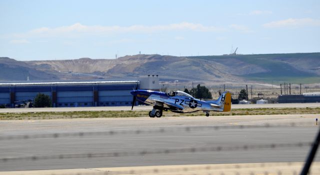 North American P-51 Mustang (N7551T) - Mark Peterson's P-51 Hell Er' Bust, one of his two P51's, His other one is TP-51 DiamondBack, a 2seater